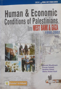 Human & Economic conditions of Palestinians in West Bank & Gaza (1998-2002)