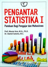 Pengantar statistika I : panduan bagi pengajar dan mahasiswa