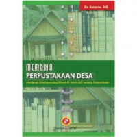 Membina Perpustakaan Desa