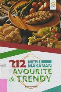 212 Menu Makanan Favorit dan Trendy