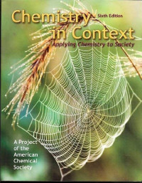 Chemistry In Context Applying Chemistry To Society