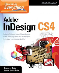 How to Do Everything Adobe InDesign CS4