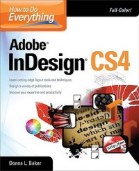 How to do everything: adobe indesign cs4