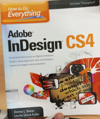 How to Do Everything: Adobe InDesign CS4