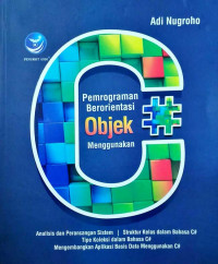 Pemrograman berorientasi objek menggunakan c#