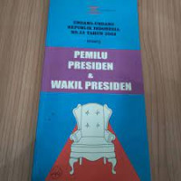 Undang-undang Republik Indonesia No. 23 Tahun 2003 tentang Pemilu Presiden dan Wakil Presiden