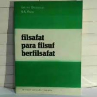 Filsafat Para Filsuf Berfilsafat