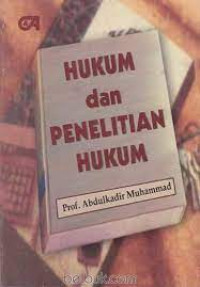 Hukum dan penelitian hukum