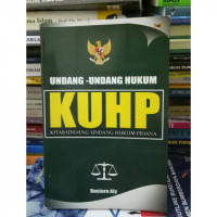 Kitab Undang-Undang Hukum Pidana