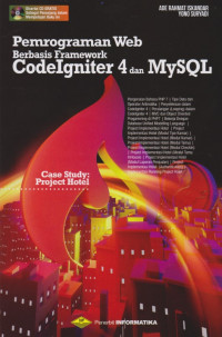 Pemrograman Web Berbasis Framework CodeIgniter 4 dan MySQL Case Study : Project Hotel