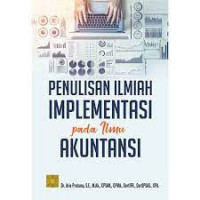 Penulisan ilmiah implementasi pada ilmu akuntansi