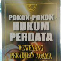 Pokok-Pokok Hukum Perdata Wewenang Peradilan Agama