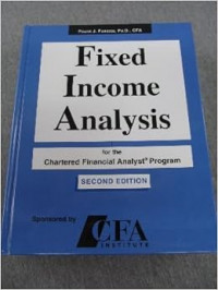 Fixed Income Analysis: for the Chartered Financial Analyst Program