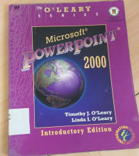 Microsoft Power Point 2000 : introductory edition