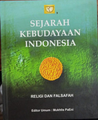 Sejarah Kebudayaan Indonesia:Religi Dan Falsafah