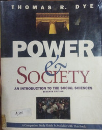 Power and Society: An Introduction to the Social Science