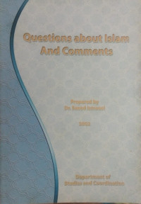 Questions About Islam and Comments