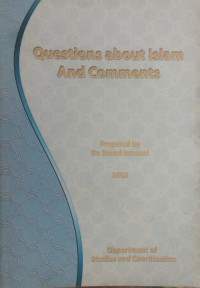 Questions About Islam and Comments