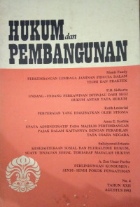 Hukum dan Pembangunan