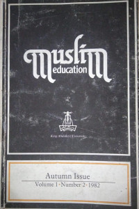 Muslim Education : Autumn Issue