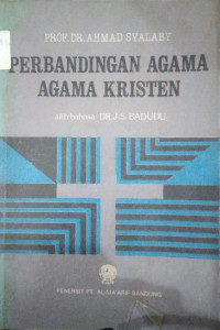 Perbandingan Agama : Agama Kristen