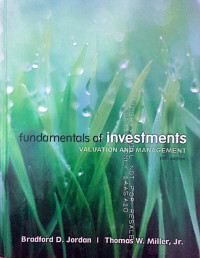 Fundamentals of Investments : Valuation and Management