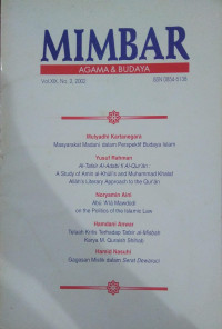 Mimbar : Agama & Budaya