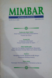 Mimbar : Agama & Budaya