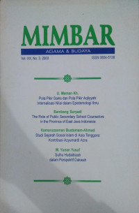 Mimbar : Agama & Budaya