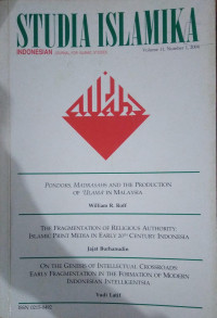 Studia Islamika : Indonesian Journal For Islamic Studies