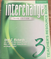 Interchange : Teacher's Resource Book