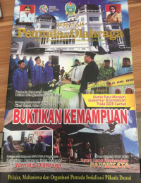 Majalah Pemuda & Olahraga Dinas Pemuda & Olahraga Provinsi Sumatra Utara : Pelajar, Mahasiswa dan Organisasi Pemuda Sosialisasi Pilkada Damai