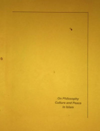 On Philosophy Culture And Peace In Islam