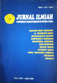 Jurnal Ilmiah : Universitas Muhammadiyah Sumatera Utara