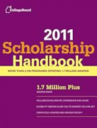 Image of Scholarship Handbook 2011 : 2,100 Programs Offering Private, Federal and State Money
