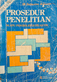 Image of Prosedur penelitian suatu pendekatan praktik