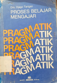 Image of Proses belajar mengajar pragmatik