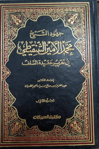 Image of Juhud Al-Syaikh Muhammad Al-Amin Al-Syanqithiy vol. 2