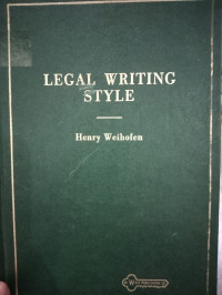 Legal Writing Style