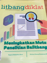 Meningkatkan Mutu Penelitian Balitbang