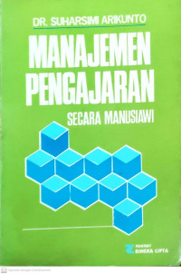 Manajemen pengajaran : Secara manusiawi