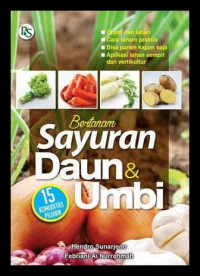 Bertanam sayuran daun dan umbi