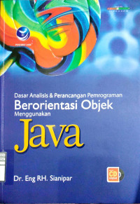 Dasar analsiis & perancangan pemrograman berorientasi objek menggunakan java