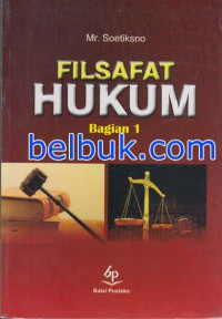 Filsafat hukum bagian 1