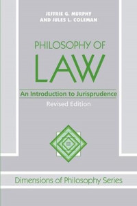 Philosophy of Law : An introduction to jurisprudence