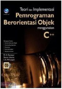 Teori dan implementasi pemrograman berorientasi objek menggunakan C++