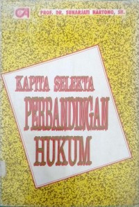 Kapita Selekta Perbandingan Hukum