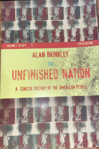 The Unfinished Nation : A Concise History of the American People