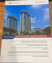 Image of Buletin Hukum Kebanksentralan