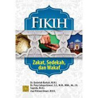 Image of FIkih : zakat, sedekah dan wakaf